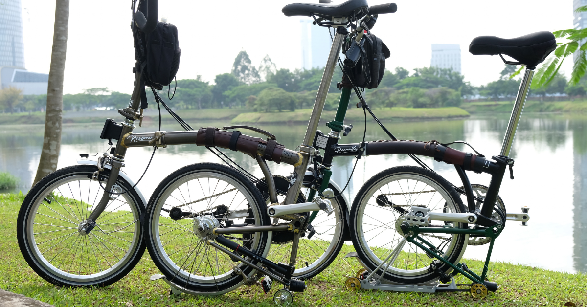 How to fold a brompton bike? Step by step guide